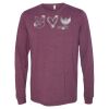 3513 Adult Extra Soft Tri-blend Long Sleeve Thumbnail